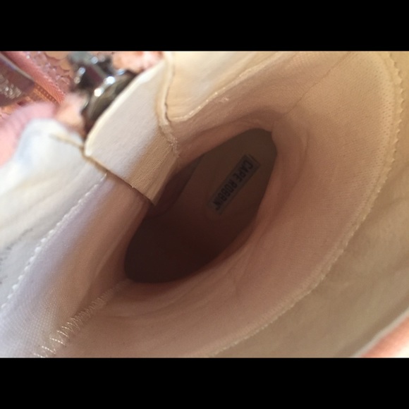 Pink sequin stiletto boots ***SOLD*** - Picture 7 of 8